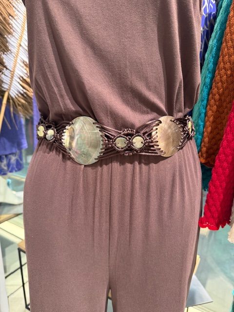 Shell Belt 0090 brown BS6-BB15