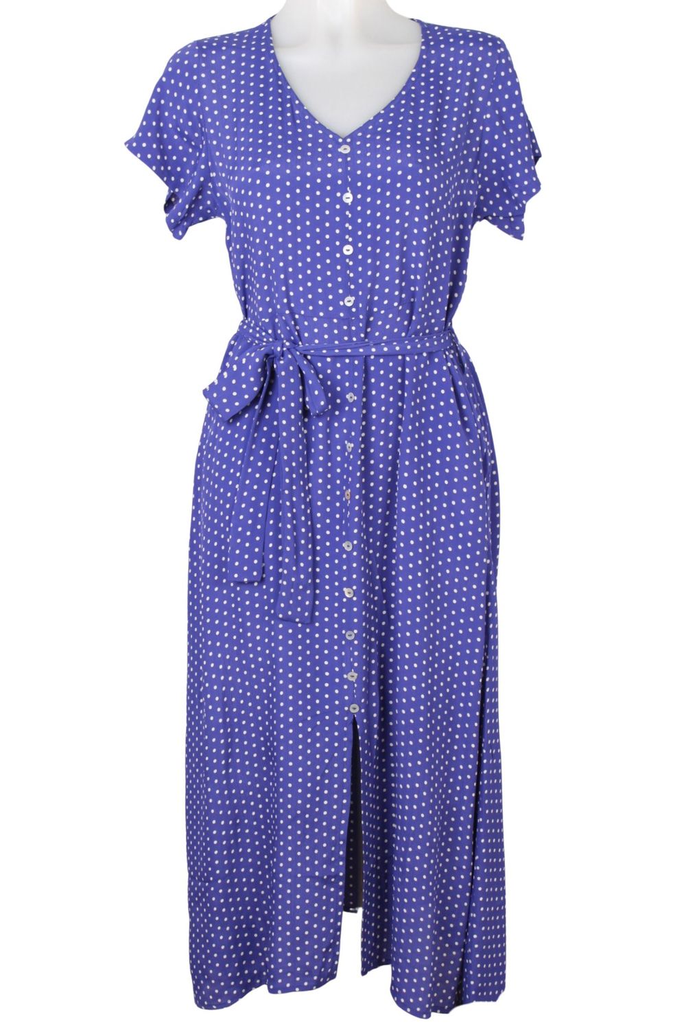 Rosa Dress Printed MC S142 dotty blue BS6-602