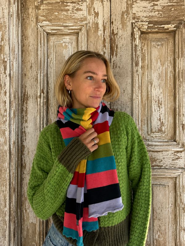 Rainbow Scarf 0003 multi BW6-884