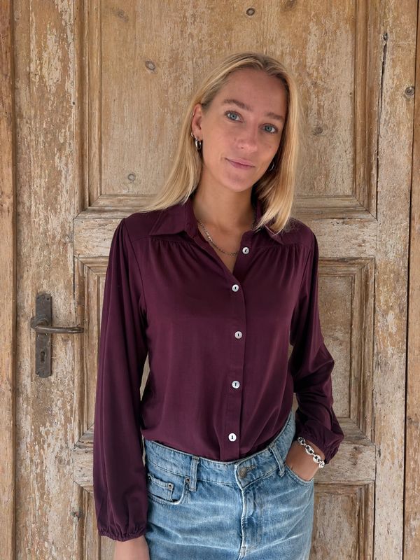 Moa Blouse 0085 vigneto BW6-755