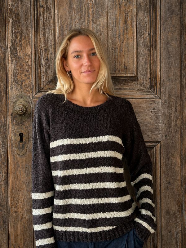 Sailor Pull Stripe Kalapin 0094 chocolate BW6-863