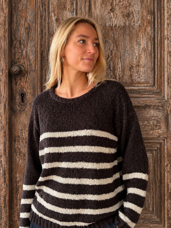 Sailor Pull Stripe Kalapin 0094 chocolate BW6-863