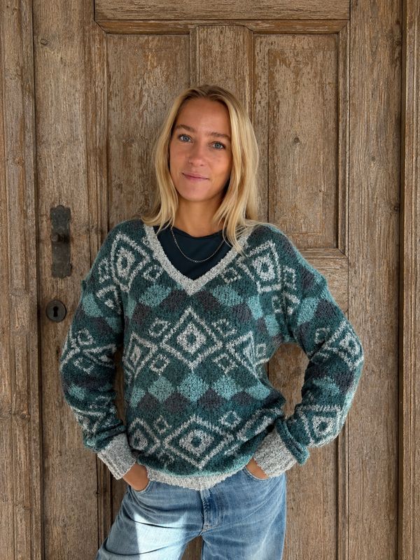 Jacky Pull Jacq.Kalapin 0093 combi teal BW6-843
