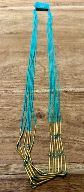 Naxos Necklace 0042 turqoise BW6-BB13