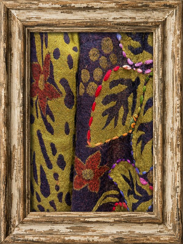 Embr Wool scarf 0033 olive BW6-900