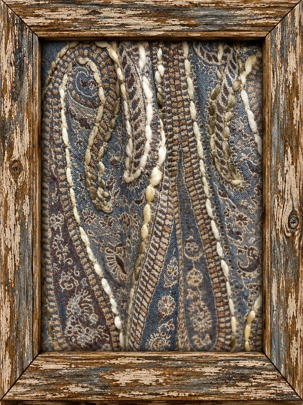 Embr Wool scarf 0095 taupe BW6-900