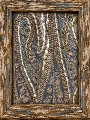 Embr Wool scarf 0095 taupe BW6-900