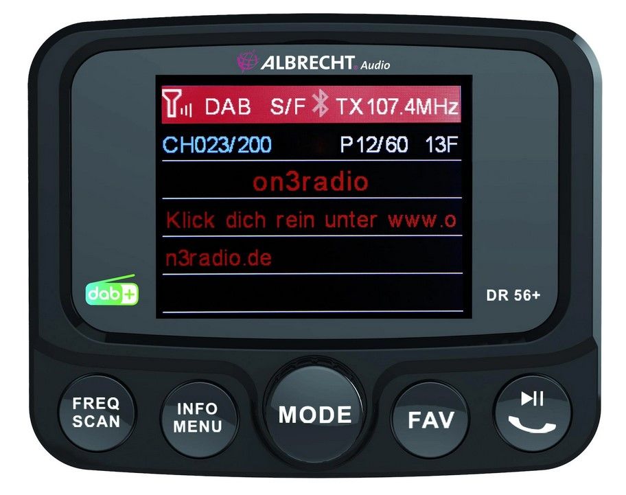 Adaptateur DAB+ Albrecht DR 56+