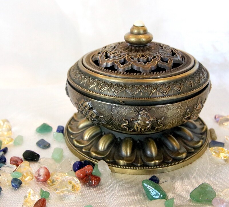 Eight Auspicious Incense Burner
