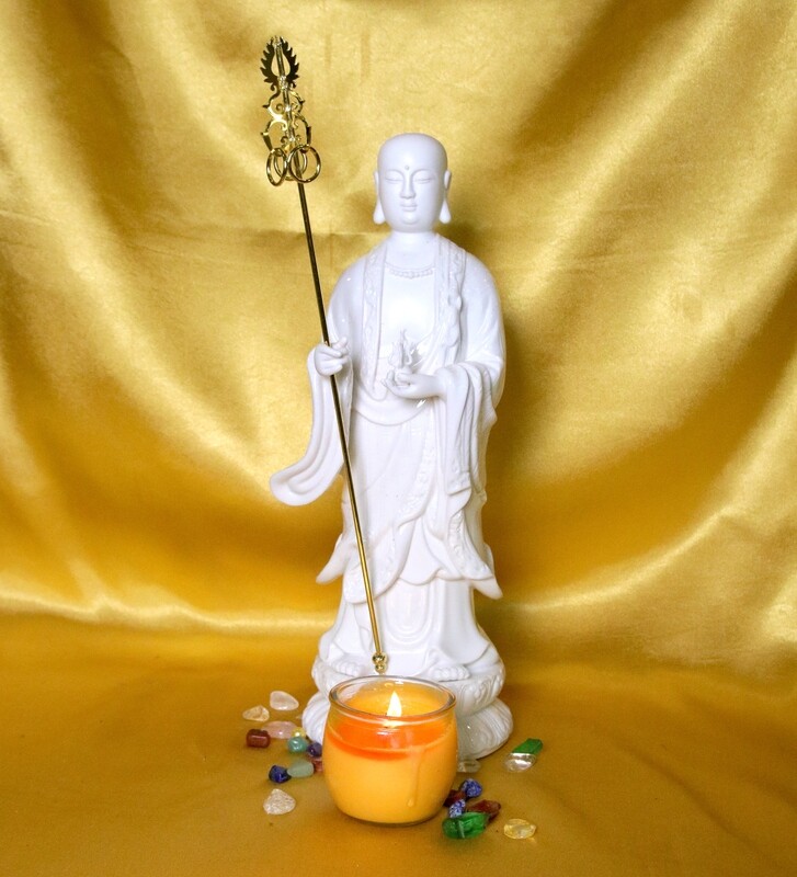 White Porcelain Kṣitigarbha Bodhisattva
