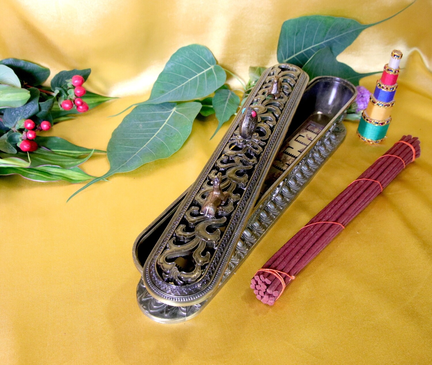 Tibetan Copper Incense Burner