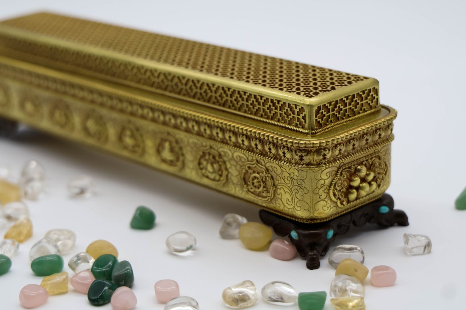 Pure Copper Tibetan Incense Holder