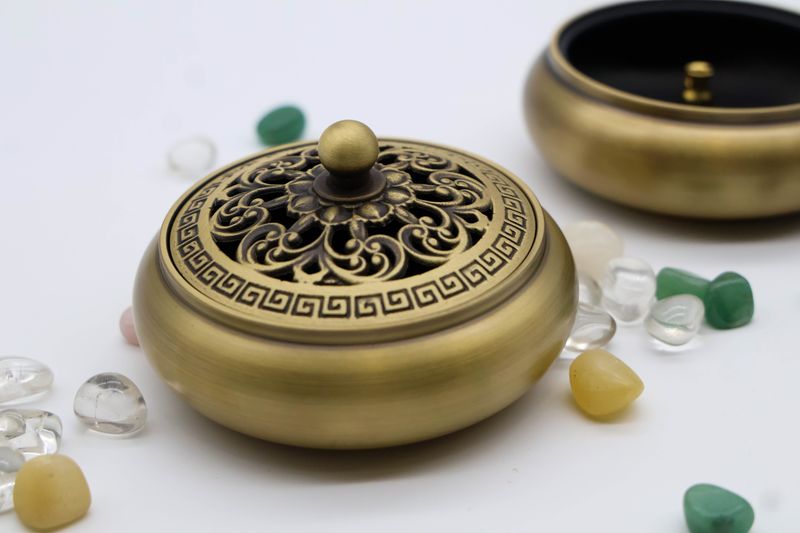​Pure Copper Incense Burner