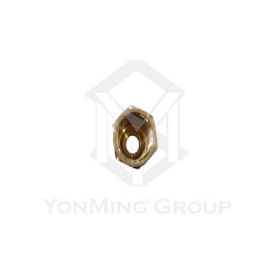 ADAPTER-STRAIGHT 6MM (M10 x M8) BRASS