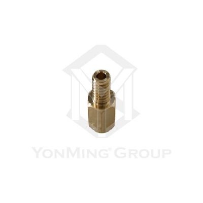 ADAPTER-STRAIGHT 6MM (M10 x M8) BRASS