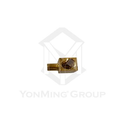ADAPTER-ELBOW 6MM  (M10 x M8) BRASS