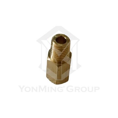 ADAPTER-STRAIGHT 6MM (M10 x 1/8PT) BRASS