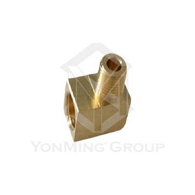 ADAPTER-ELBOW 6MM (M10 x 1/8PT) BRASS