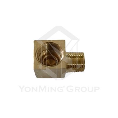 ADAPTER-ELBOW 6MM (M10 x 1/8PT) BRASS