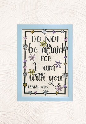 Do not be afraid -(A4 Size)