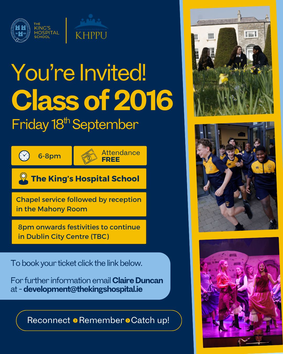 Class of 2016 Reunion - September 2026