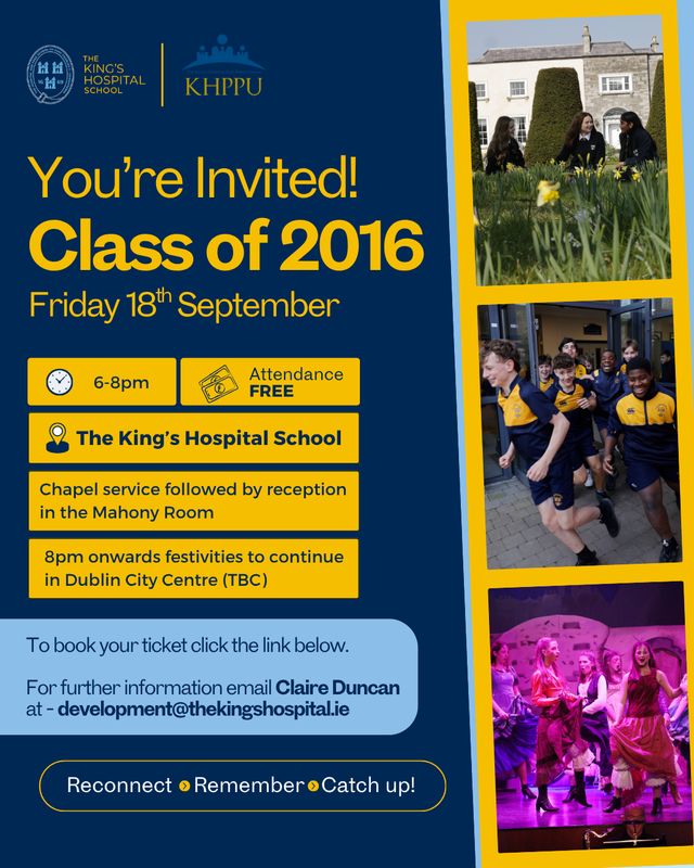 Class of 2016 Reunion - September 2026