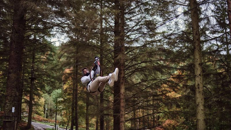 Zip-lining Halloween Trip Zip-lining Halloween Trip