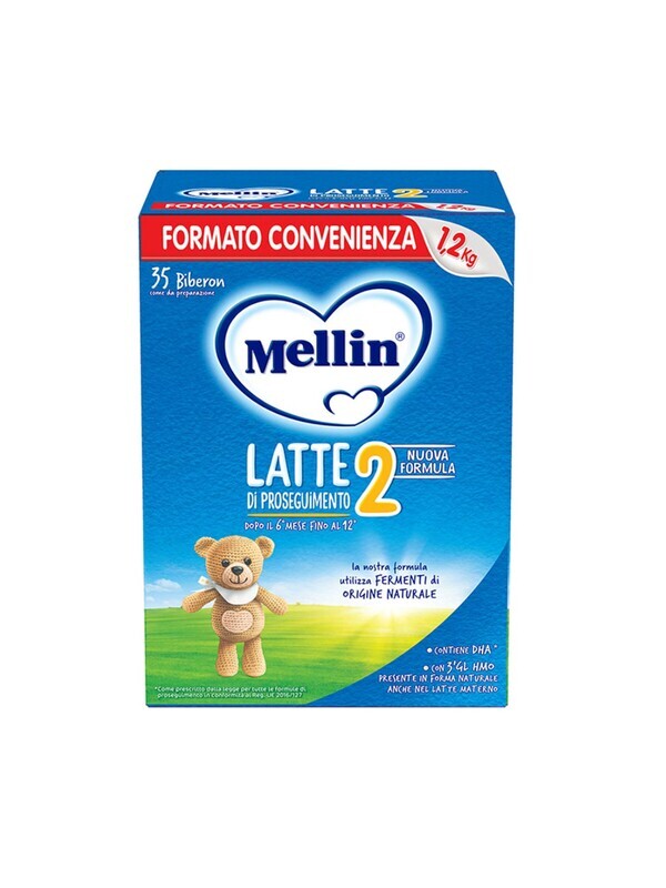 Mellin Latte 2 Polvere 1200 gr