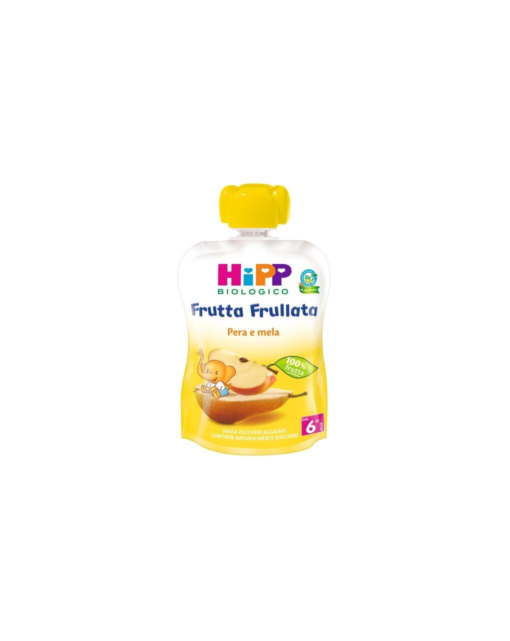 Hipp Frutta Frullata Pera e Mela Confezione da 90g