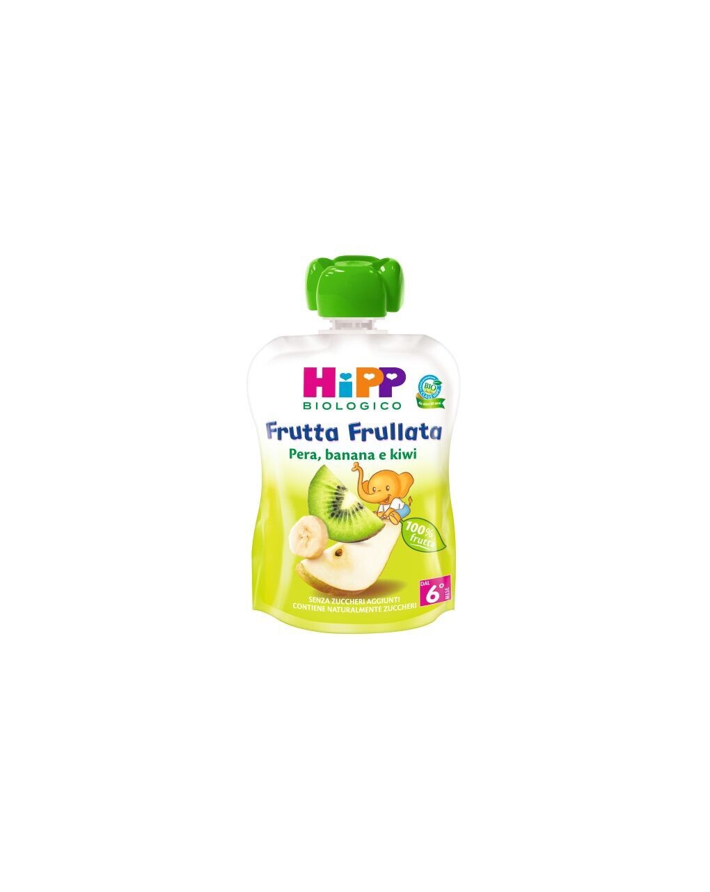 Hipp Frutta Frullata Pera Banana e Kiwi  Confezione da 90g