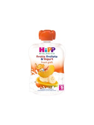 Hipp Frutta Frullata Frutti Gialli e Yogurt Confezione da 90g