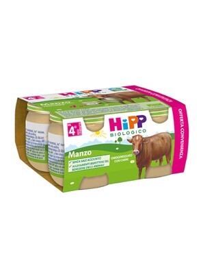 Hipp Omogeneizzato di Carne Manzo 4x80g