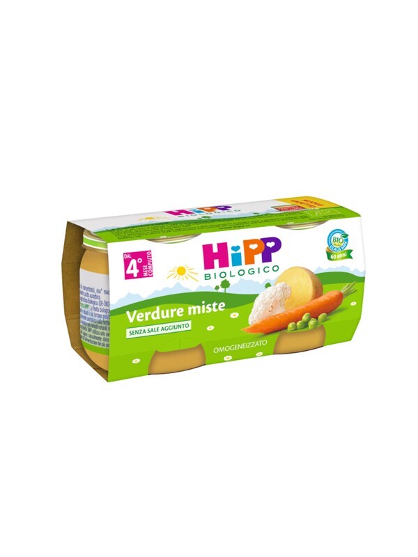 Hipp Omogeneizzato di Verdure Miste 2x80g
