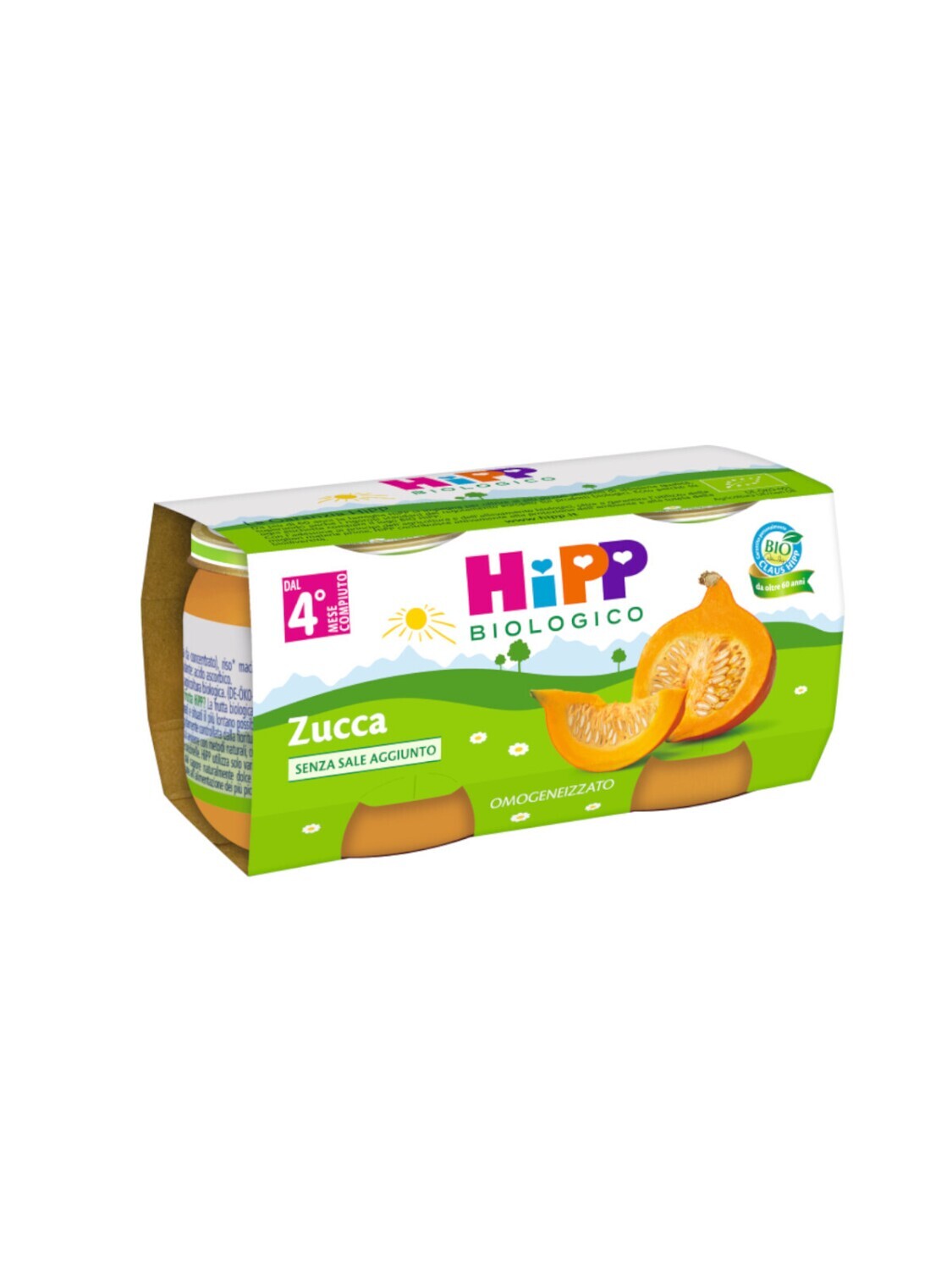 Hipp Omogeneizzato di Verdure Zucca 2x80g