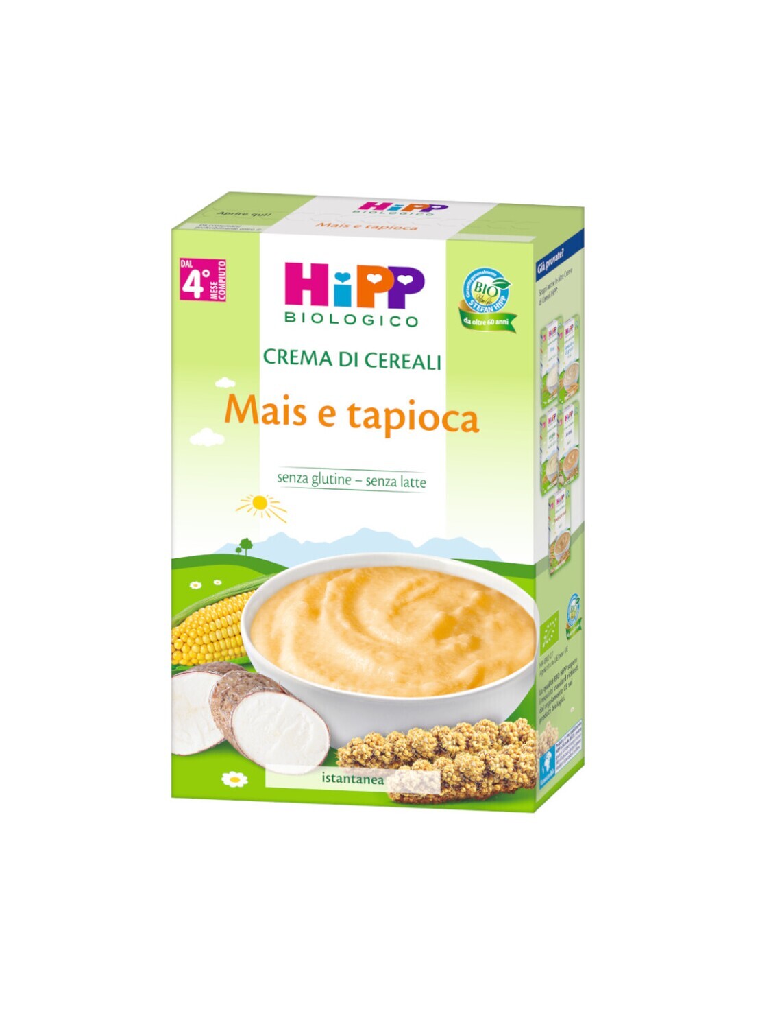 Hipp Crema di Cereali Mais e Tapioca 200g