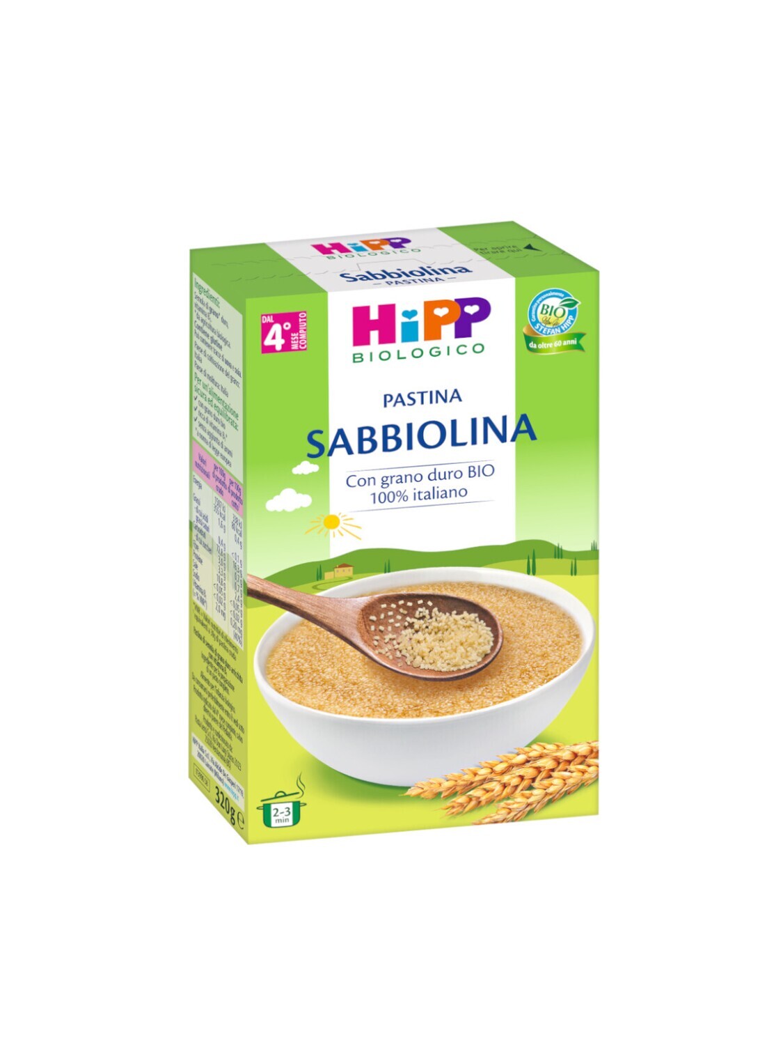 Hipp Pastina Sabbiolina 320g