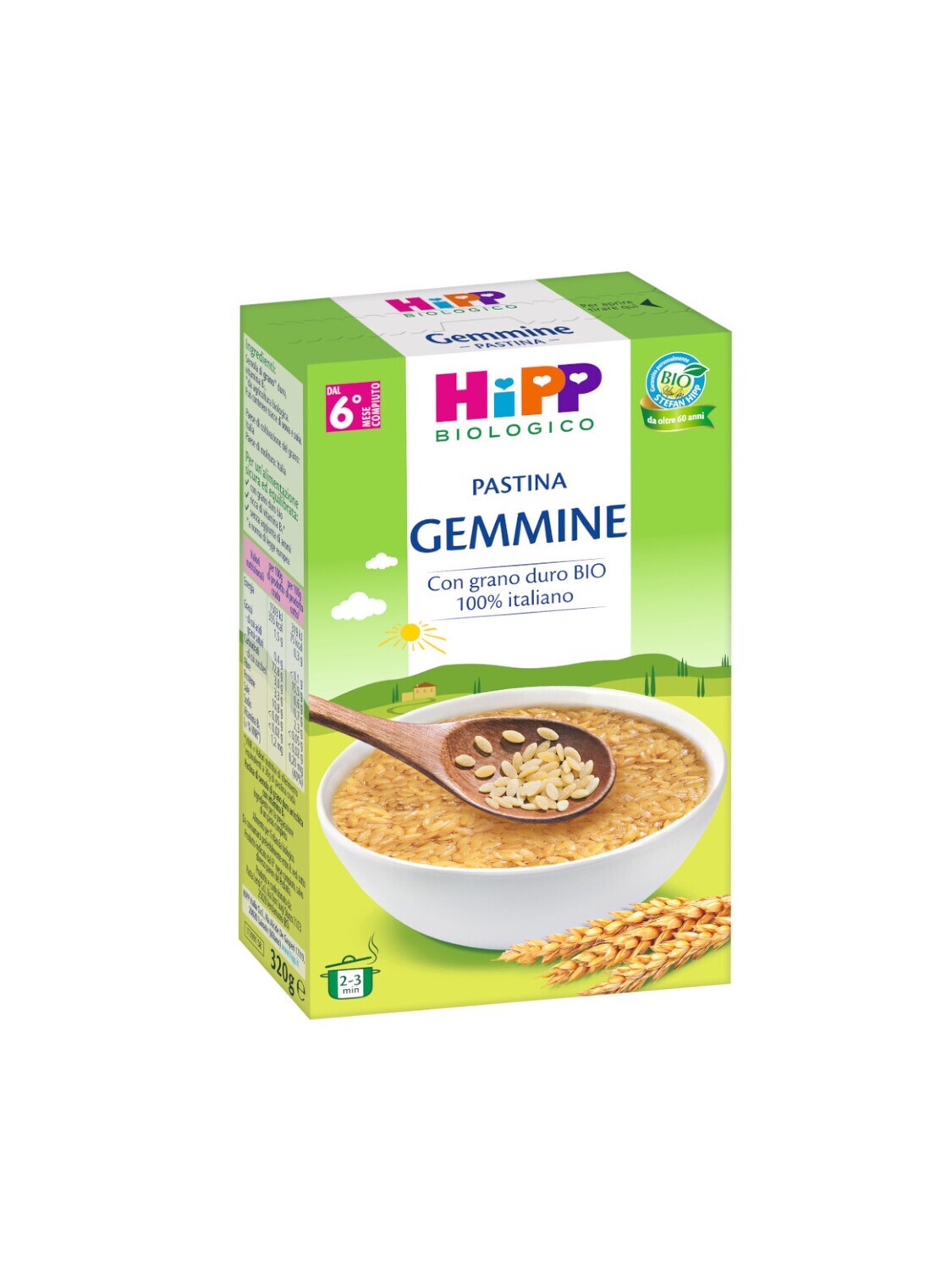 Hipp Pastina Gemmine 320g