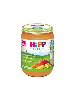 Hipp Pappa Pronta Pastina Tris di Verdure 190g
