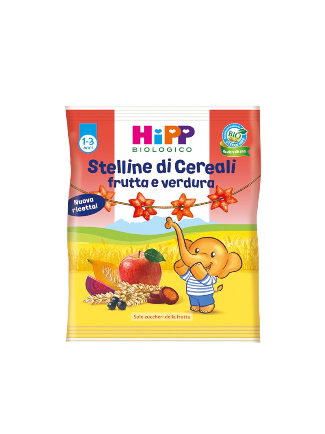 Hipp Stelline di Cereali alla Frutta e Verdura 30g