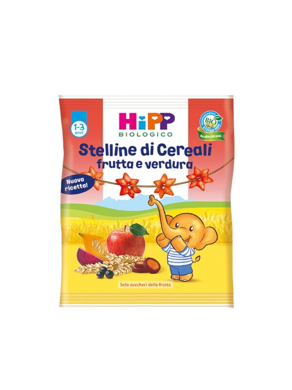 Hipp Stelline di Cereali alla Frutta e Verdura 30g