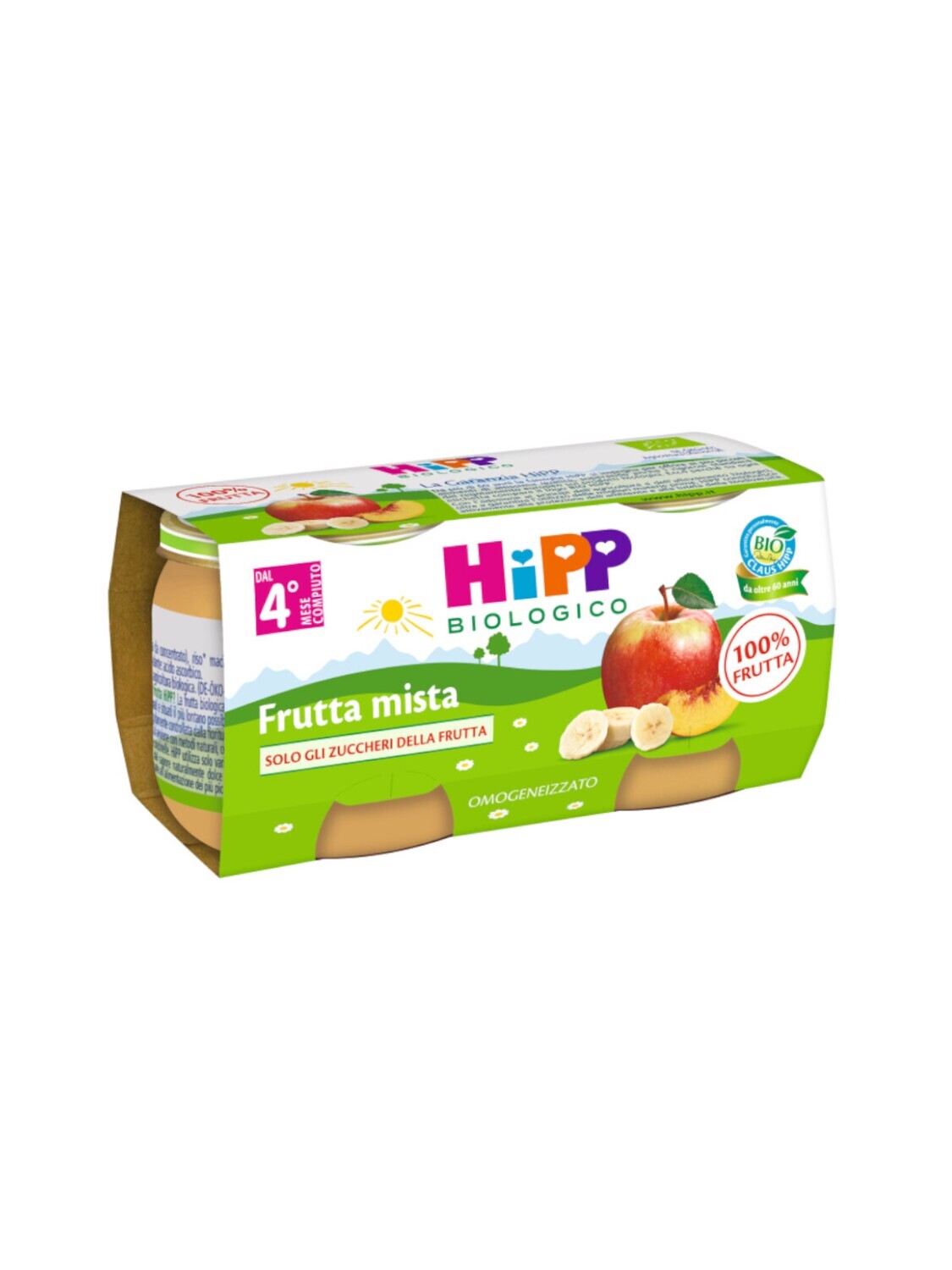 Hipp Omogeneizzato di Frutta Mista 2x80g