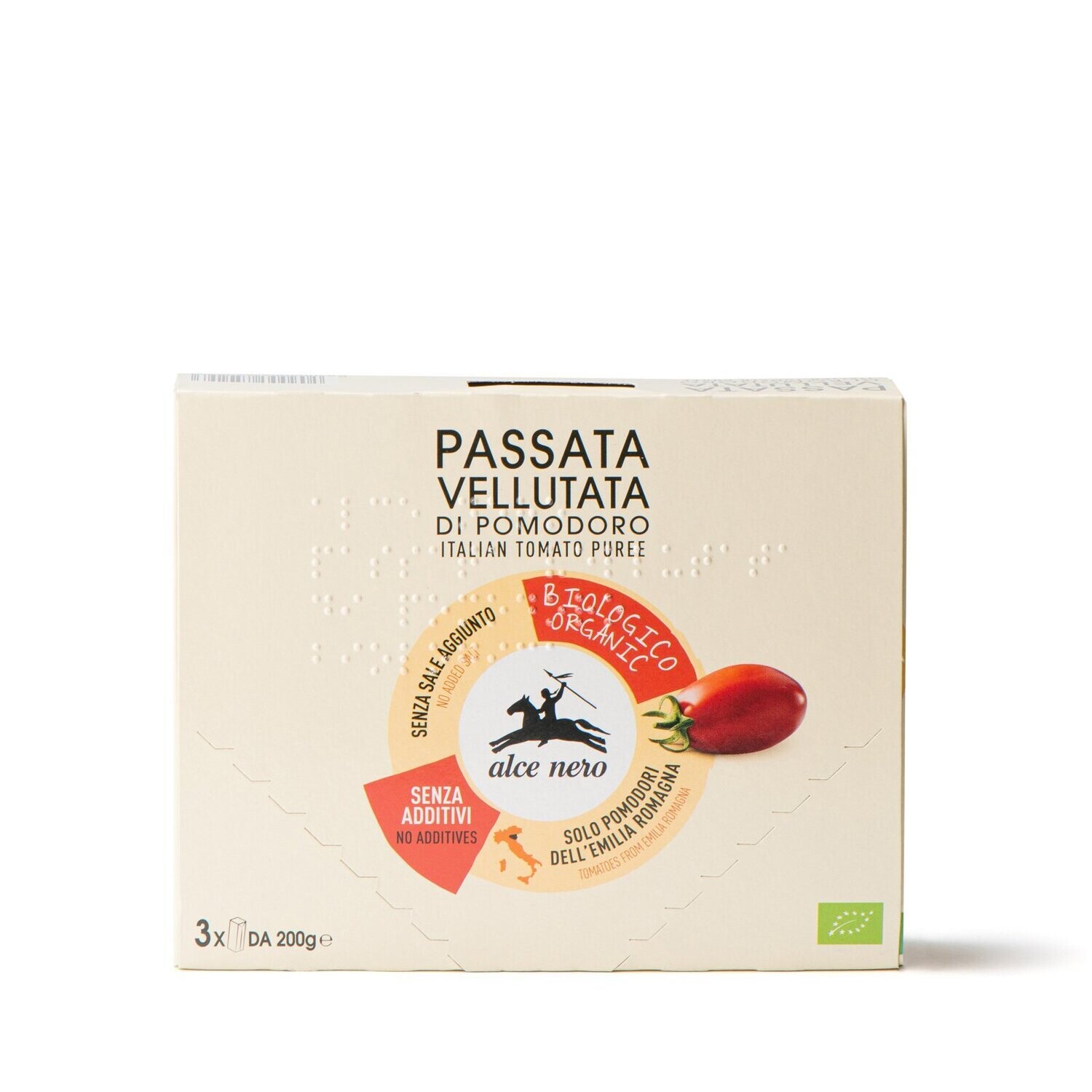 Alce Nero Passata Vellutata 3x200g