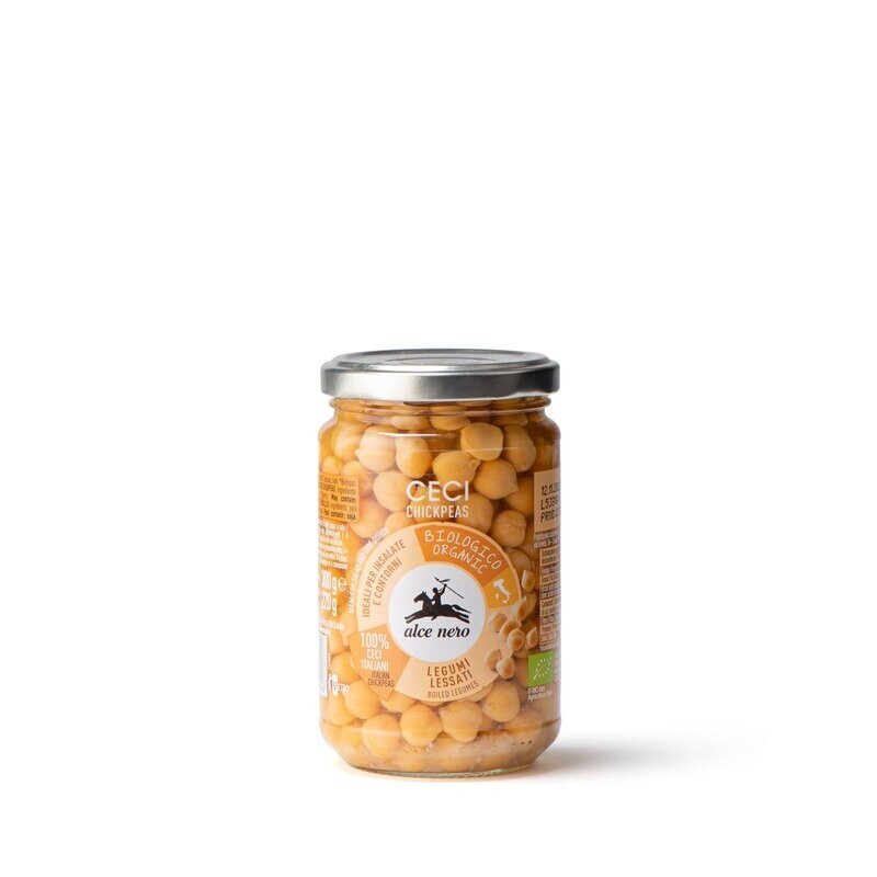 Alce Nero Legumi Ceci Lessati 300g