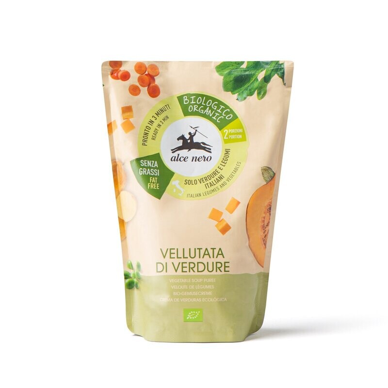 Alce Nero Zuppa Vellutata di Verdure 500g