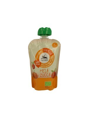 Alce Nero Puree di Frutta Mela e Zucca 100g