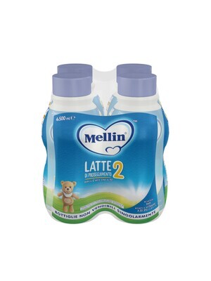Mellin Latte 2 Liquido 4x500ml