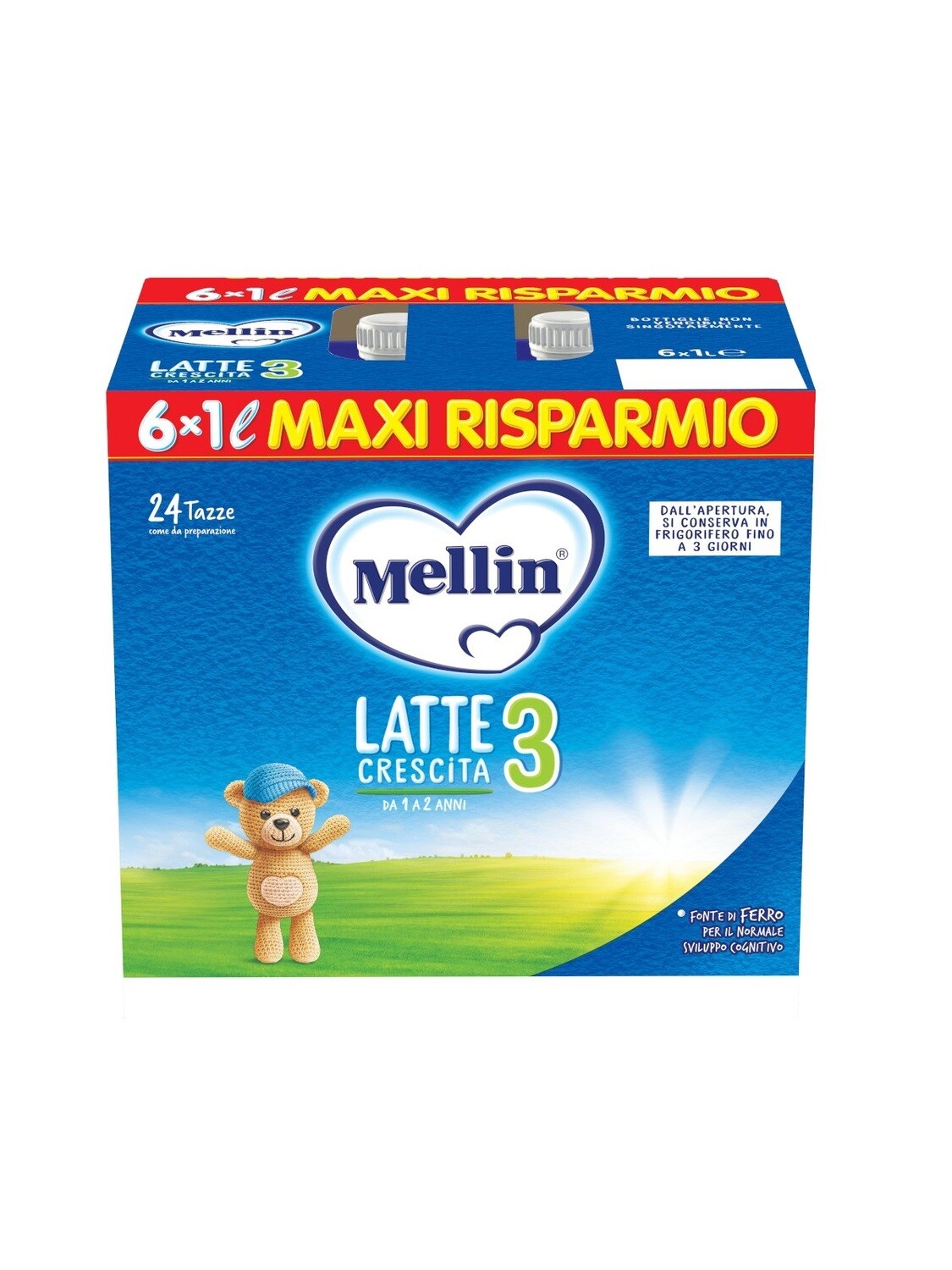 Mellin Latte 3 Liquido 6x1000ml