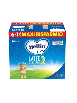 Mellin Latte 3 Liquido 6x1000ml
