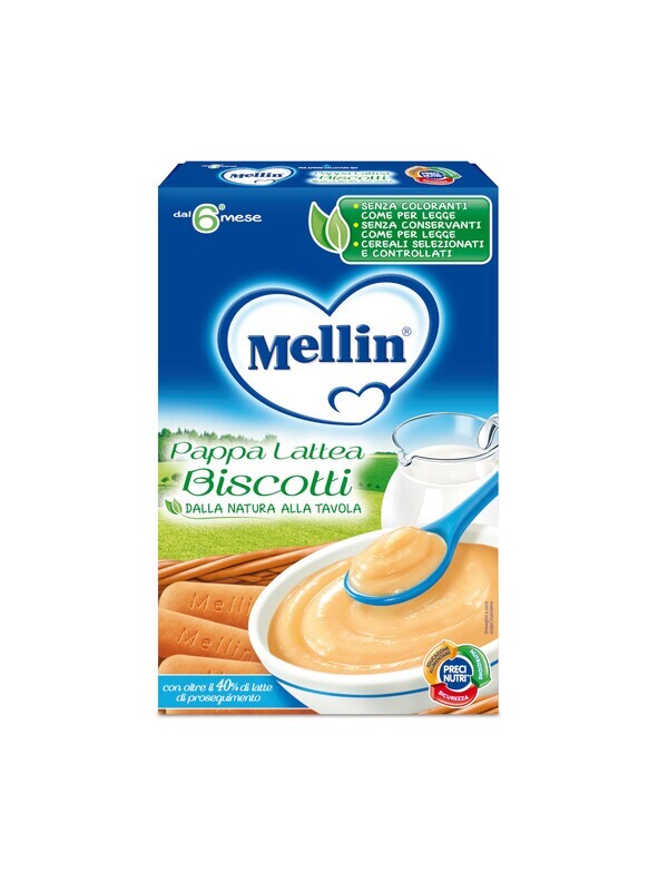 Mellin Pappa Lattea Biscotti 250g