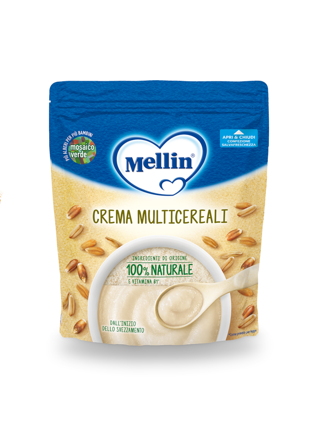 Mellin Crema Multicereali 200g
